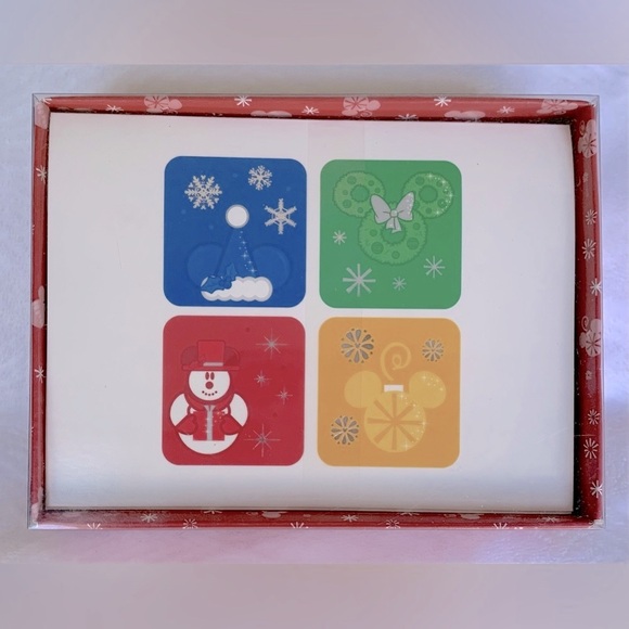 Disney Mickey Mouse Christmas Holiday Cards - 2 boxes - Picture 2 of 4